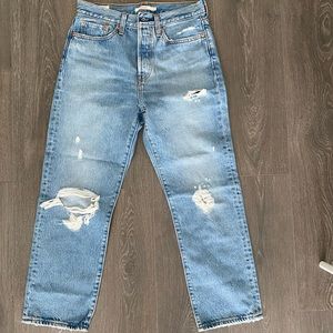 Levi’s Womens Wedgie Straight Jeans